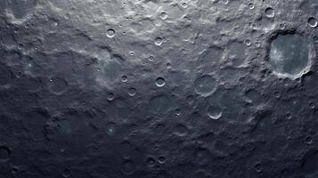 AI generated luna moon surface texture background photo