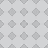 Pavement top view pattern street rhythmic ornament vector