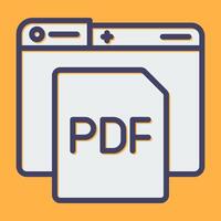 Pdf Vector Icon