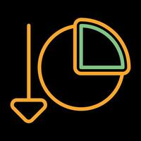 Chart Decreasing Vector Icon