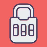 Padlock Vector Icon
