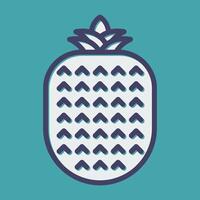 Pineapple Vector Icon