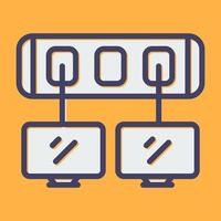 Network Switch Vector Icon