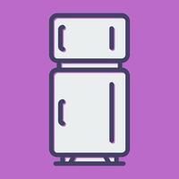 Fridge Vector Icon