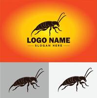 Earwig logo vector art icon graphics for business brand icon earwig logo template