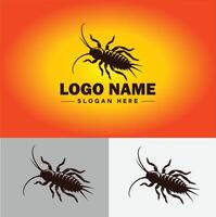 Earwig logo vector art icon graphics for business brand icon earwig logo template