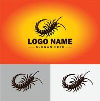 Earwig logo vector art icon graphics for business brand icon earwig logo template