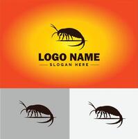 Earwig logo vector art icon graphics for business brand icon earwig logo template