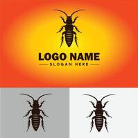 Earwig logo vector art icon graphics for business brand icon earwig logo template