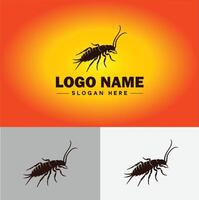 Earwig logo vector art icon graphics for business brand icon earwig logo template