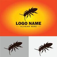 Earwig logo vector art icon graphics for business brand icon earwig logo template