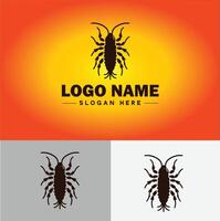 Earwig logo vector art icon graphics for business brand icon earwig logo template