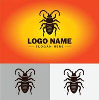 Earwig logo vector art icon graphics for business brand icon earwig logo template