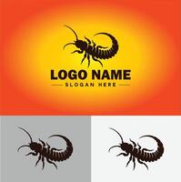 Earwig logo vector art icon graphics for business brand icon earwig logo template