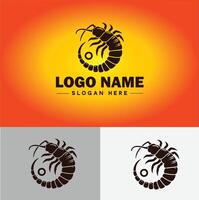 Earwig logo vector art icon graphics for business brand icon earwig logo template