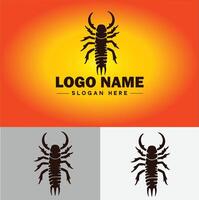 Earwig logo vector art icon graphics for business brand icon earwig logo template