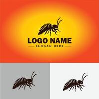 Earwig logo vector art icon graphics for business brand icon earwig logo template