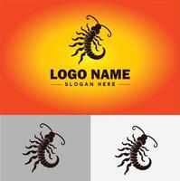 Earwig logo vector art icon graphics for business brand icon earwig logo template