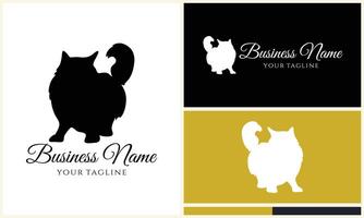 silhouette sheep goat logo template vector