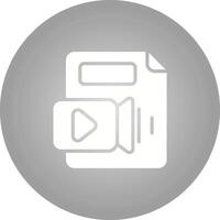 Video File Vector Icon