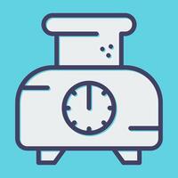 Toaster Vector Icon