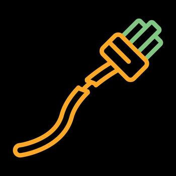 Broken Cable Vector Icon