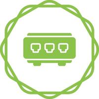 Network Switch Vector Icon