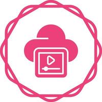 Video Hosting Vector Icon
