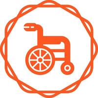 Wheelchair Vector Icon