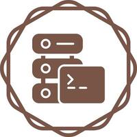 SSH Hosting Vector Icon