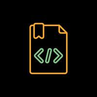Coding Vector Icon