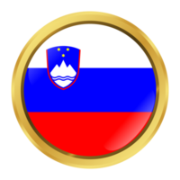 Slovenia Flag Circle Shape png