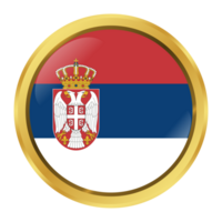 Serbia Flag Circle Shape png