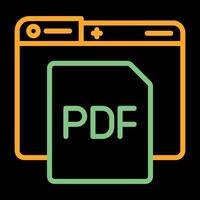 Pdf Vector Icon