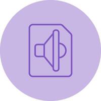 Audio File Vector Icon