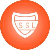 ssl certificado vector icono