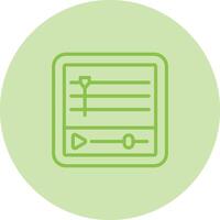 Timeline Vector Icon