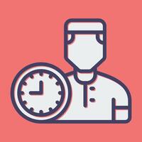 Working Hour Vector Icon