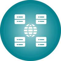 Content Delivery Network Vector Icon