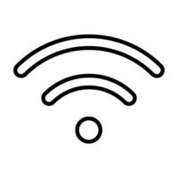 señal icono vector. Wifi ilustración signo. antena y satélite señal simbolos inalámbrico tecnología. vector