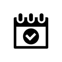 Check mark vector icon. Approval illustration symbol. ok sign or logo.