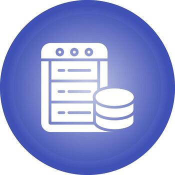 Database Vector Icon