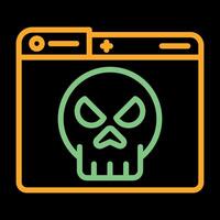 Dark Web Vector Icon