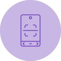 Qr Code Scanning Vector Icon