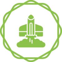 Rocket Launch Vector Icon