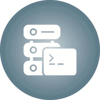 SSH Hosting Vector Icon