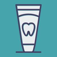 Toothpaste Vector Icon