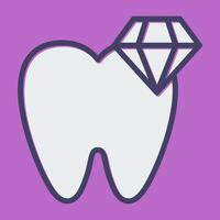 White Teeth Vector Icon