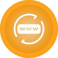 Domain Renewal Vector Icon