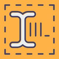 Text Box Vector Icon